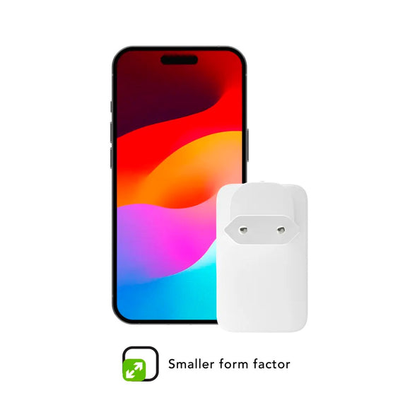 dbramante1928 Slim Vægoplader m. 1x USB-C 30W & 1x USB-A 30W - Hvid