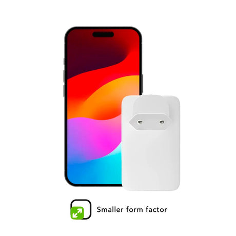dbramante1928 Slim Vægoplader m. 1x USB-C 45W & 1x USB-A 30W - Hvid