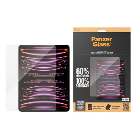 iPad Air 13" (2026 / 2025 / 2024) / Pro 13" (2025 / 2024) PanzerGlass Ultra-Wide Fit Skærmbeskyttelse - Platinum Strength - Gennemsigtig