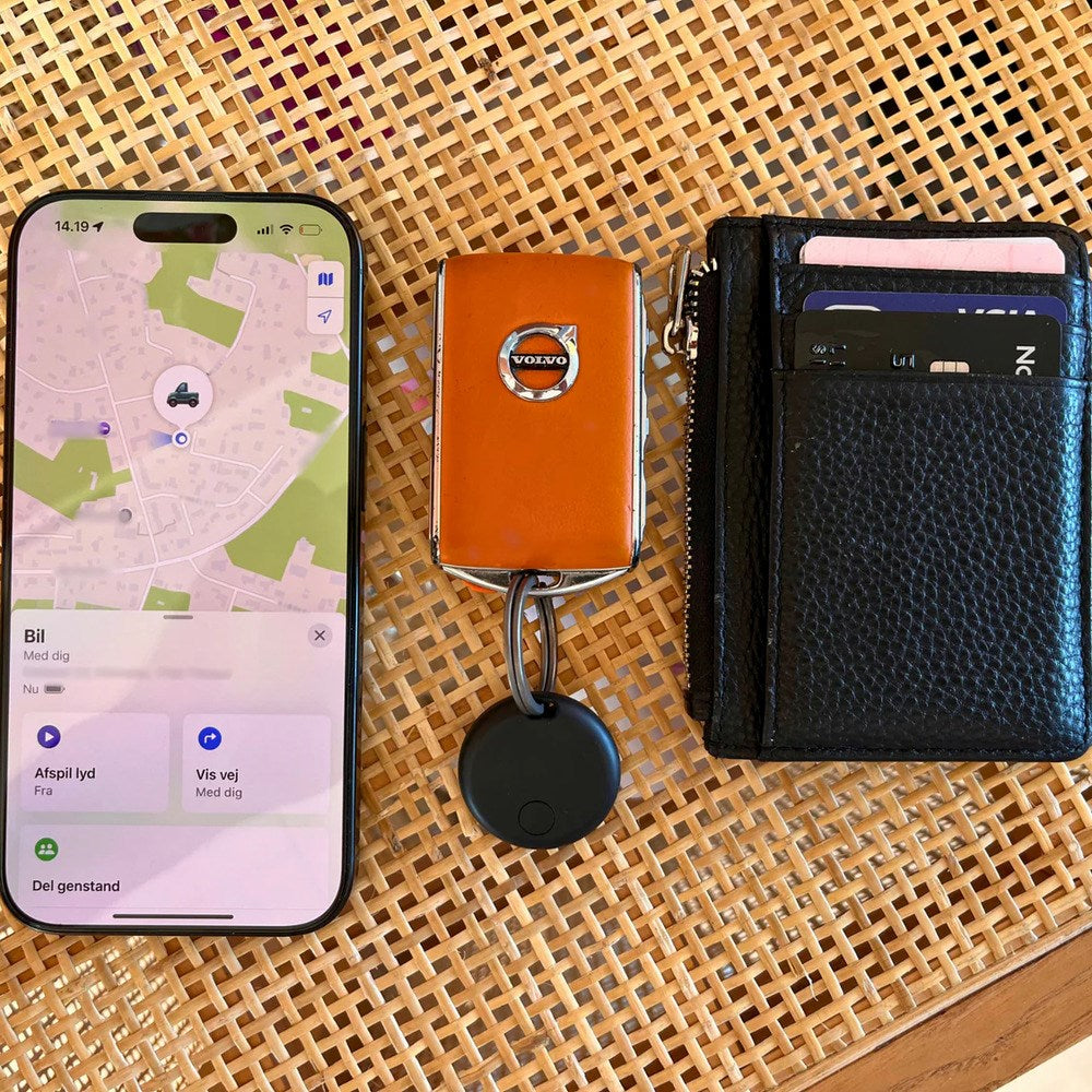 Zmartgear Bluetooth GPS Tracker - Kompatibel med Apple Find My - Sort