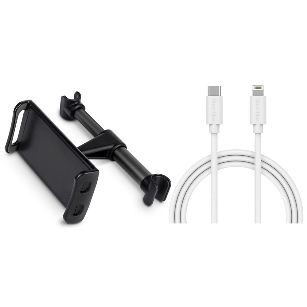 Kør-selv-ferie pakke 4 - inkl. Tabletholder / USB-C - Lightning Kabel