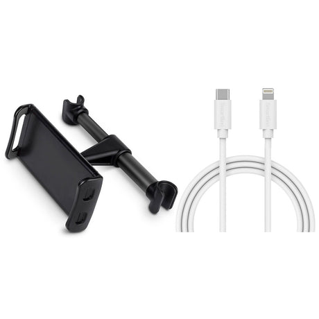 Kør-selv-ferie pakke 4 - inkl. Tabletholder / USB-C - Lightning Kabel