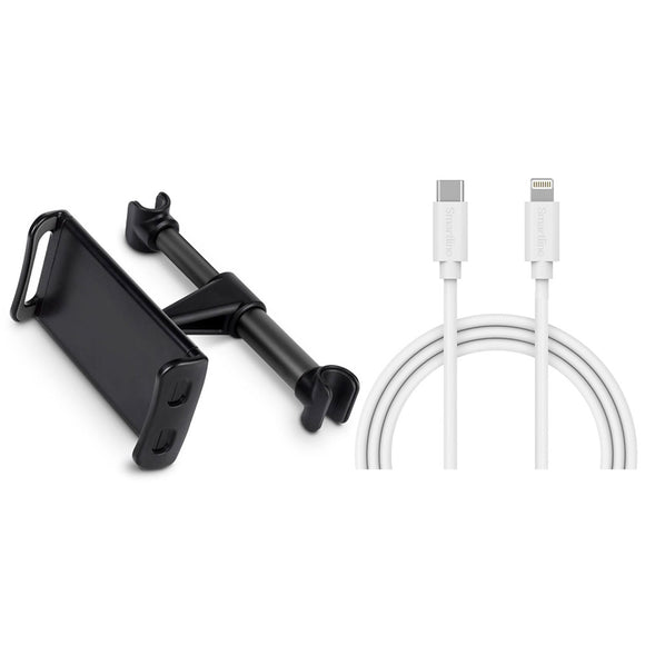 Kør-selv-ferie pakke 4 - inkl. Tabletholder / USB-C - Lightning Kabel