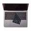Philbert MacBook  (A1534 / A1708) Keyboard Cover m. Dansk Tastatur - Sort