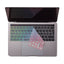 Philbert MacBook Pro Touch Bar 13" / 15" Keyboard Cover m. Dansk Tastatur - Transparent / Rainbow