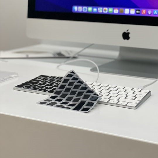 Philbert Apple Magic Keyboard (A1314) Cover m. Dansk Tastatur - Sort