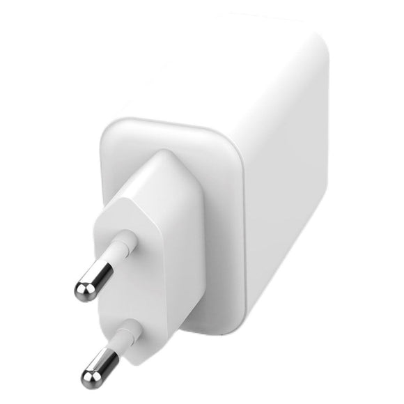 Lippa Vægoplader PD 65W GaN m. 1 x USB-C & 1 x USB-A - Hvid