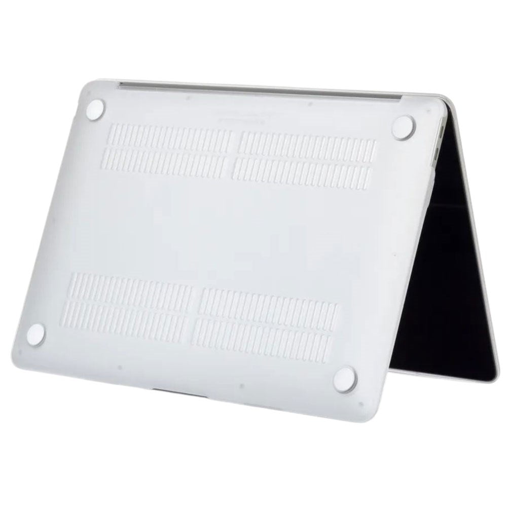 MacBook Air 13 M5/M4/M3/M2 (2026-2022) eSTUFF Hardshell Cover - Gennemsigtig