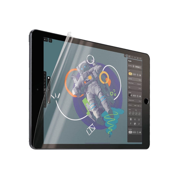 Apple iPad 10.2" (2021/2020/2019) PanzerGlass Graphicpaper Ultra-Wide Fit Skærmbeskyttelse - Gennemsigtig