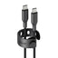 empower by PanzerGlass Racing 60W USB-C til USB-C Kabel - 2m - Space Black