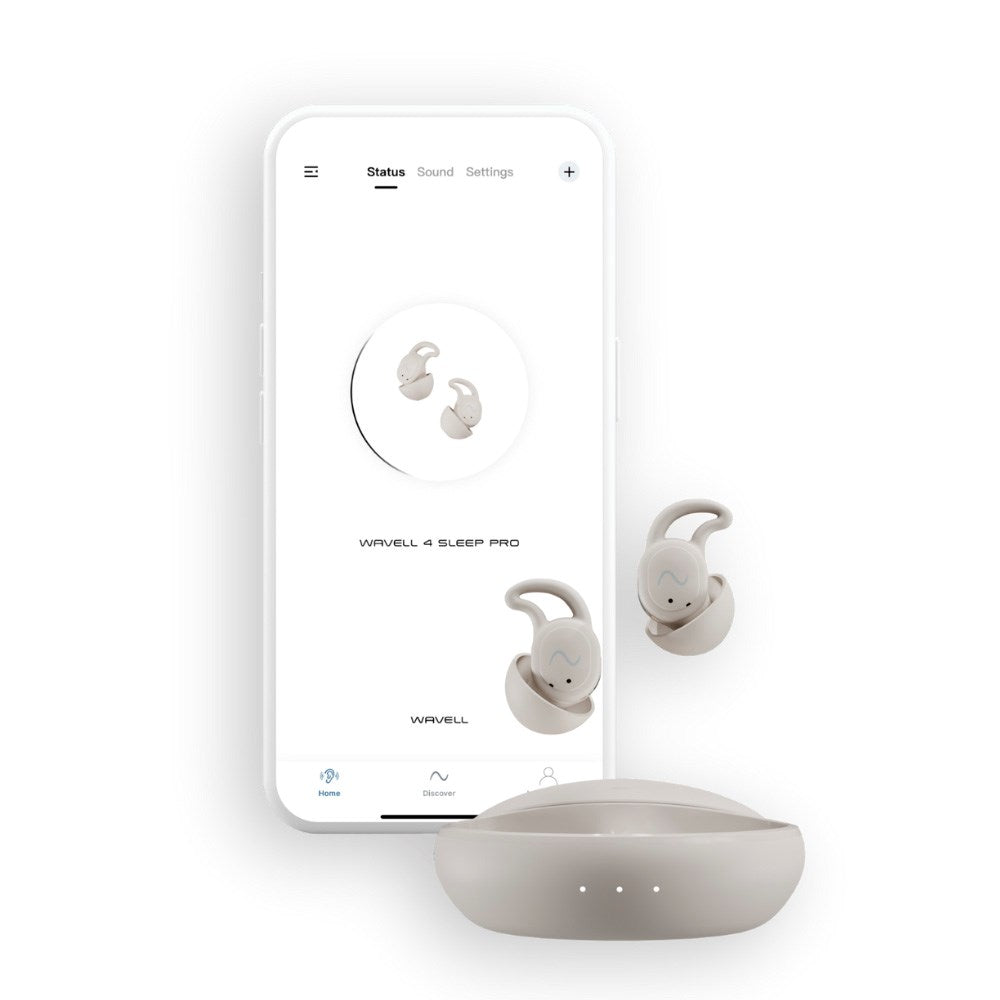 Wavell 4 Sleep Pro Høretelefoner - Hvid