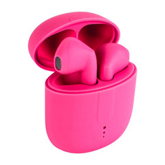 Setty True Wireless Bluetooth In-Ear Høretelefoner m. Opladningsetui - Pink