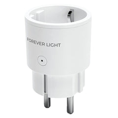 Tuya Smart Plug Stikprop m. Wifi & Energimåler - Hvid