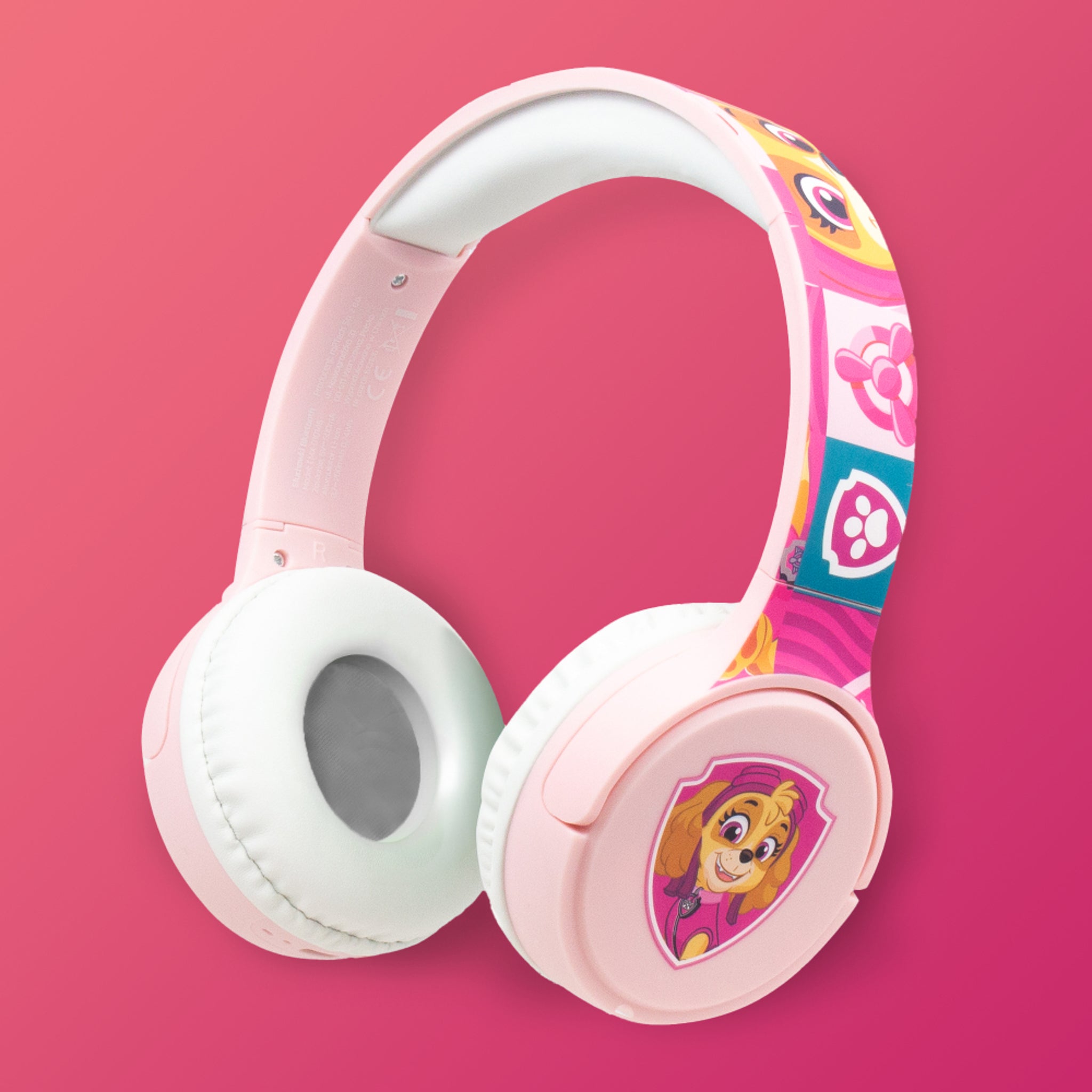 Paw Patrol Bluetooth Høretelefoner til Børn - Lyserød