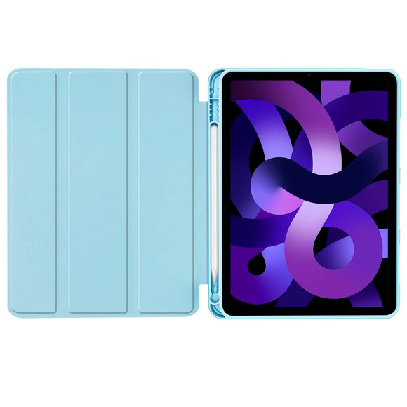 iPad Air 11-10.9" (2026-2020) Tech-Protect SC Cover m. Apple Pencil Holder - Lyseblå