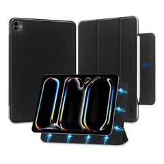 iPad Pro 13" (2025 / 2024) Tech-Protect Smartcase Magnetisk Cover - Sort