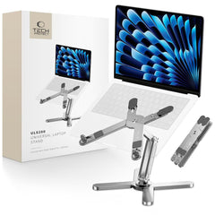 Tech-Protect ULS200 Universal Aluminium Bærbar Stander - Sølv