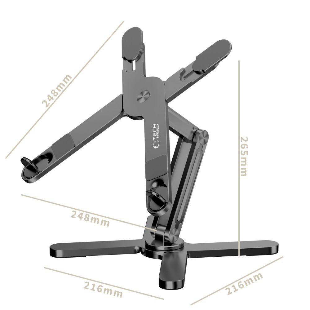 Tech-Protect ULS200 Universal Aluminium Bærbar Stander - Grå