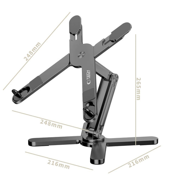 Tech-Protect ULS200 Universal Aluminium Bærbar Stander - Grå