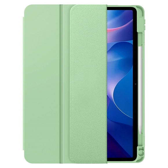 Xiaomi Redmi Pad 2 Tech-Protect SmartCase Flip Cover m. Pen Holder - Grøn