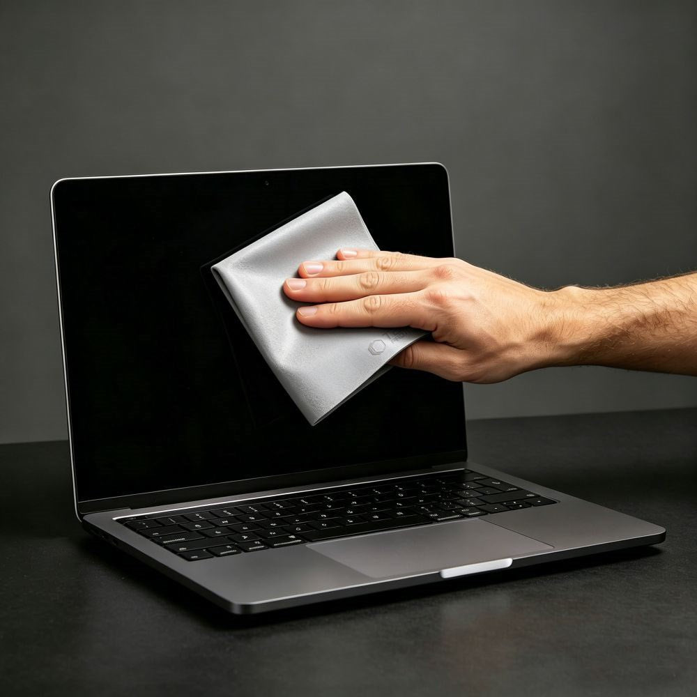 Tech-Protect Poleringsklud til Laptop 13-14" - Grå