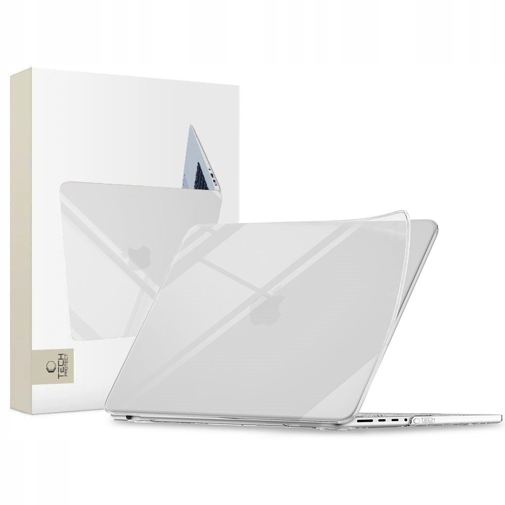 MacBook Pro 16 M5/M4/M3/M2/M1 (2026-2021) Tech-Protect Softshell Cover - Gennemsigtig