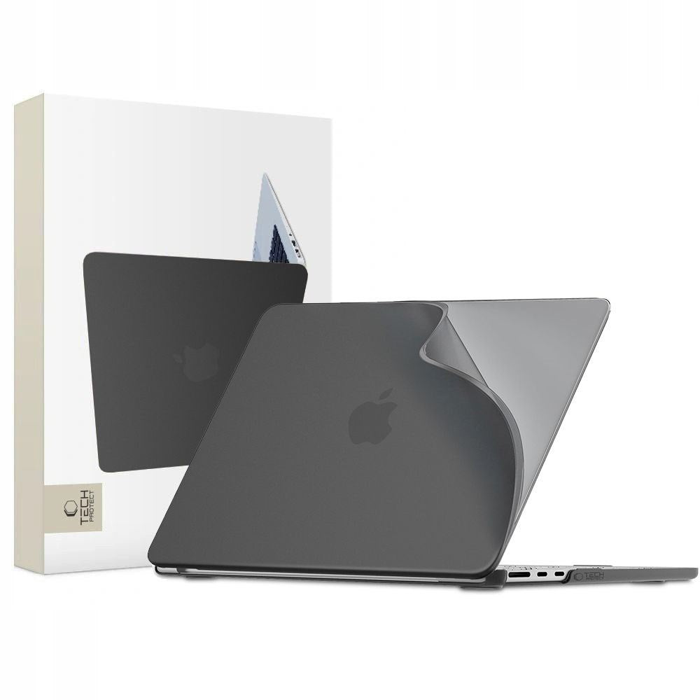MacBook Air 13 M5/M4/M3/M2 (2026-2022) Tech-Protect Softshell Cover - Mat Sort