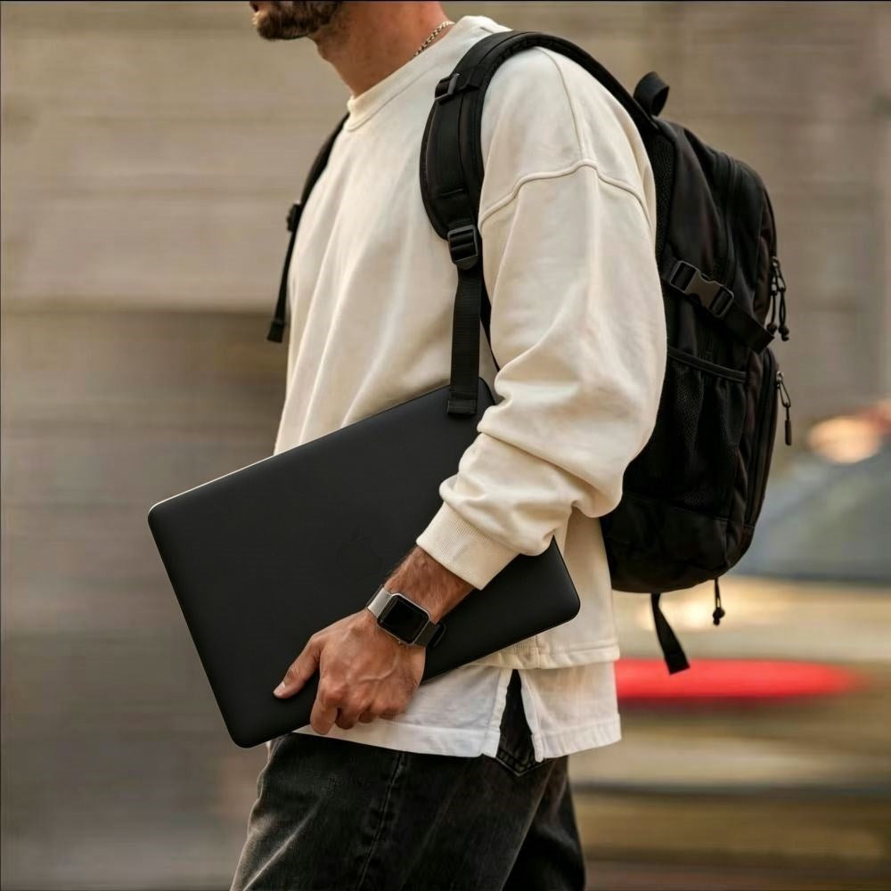 MacBook Air 15" M5/M4/M3/M2 (2026-2023) Tech-Protect Softshell Cover - Mat Sort