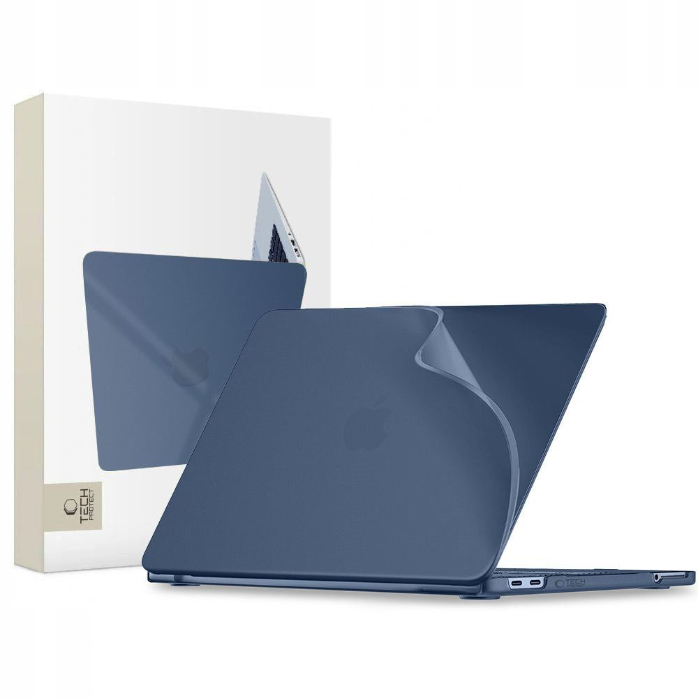 MacBook Neo 13 A18 Pro (2026) Tech-Protect Softshell Cover - Mat Indigo