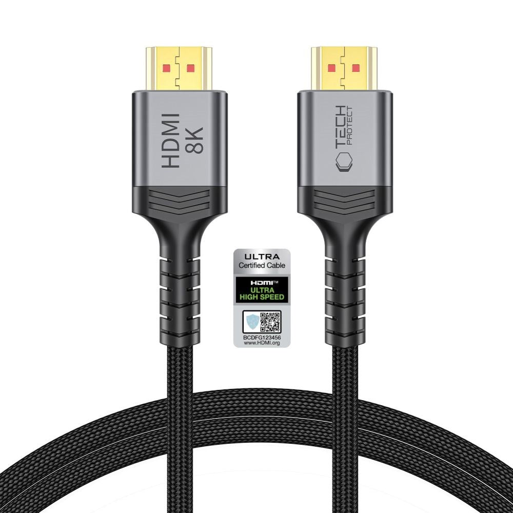 Tech-Protect UltraBoost HDMI til HDMI Kabel - 1m - Sort