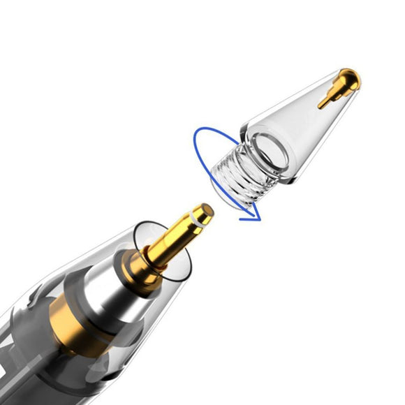 Tech-Protect Stylus Spids til Apple Pencil - 4 stk. - Gennemsigtig