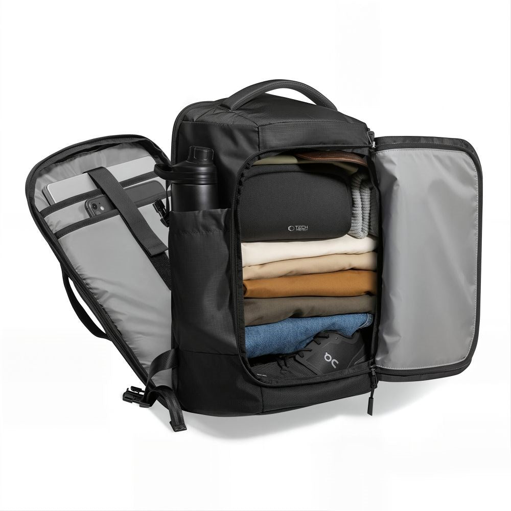 Rejsetaske Tech-Protect Defender S70 - 24L / 40 x 30 x 20 cm - Sort