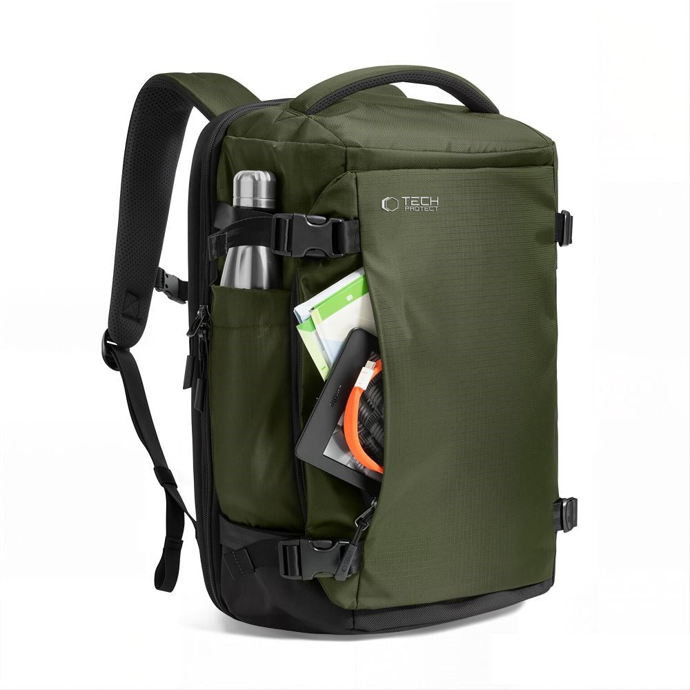 Rejsetaske Tech-Protect Defender S70 - 24L / 40 x 30 x 20 cm - Grøn