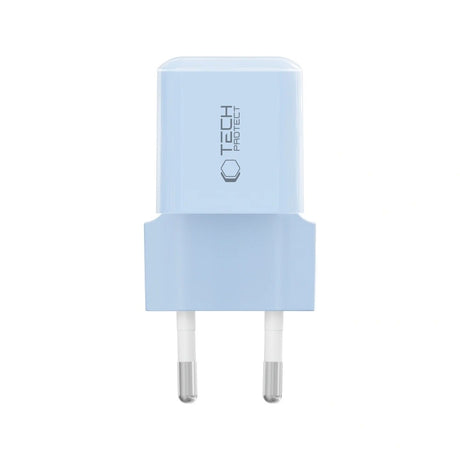 Tech-Protect NCM25 Vægoplader m. 25W - 1 x USB-C - Blå