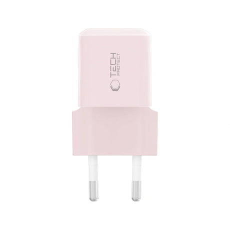 Tech-Protect NCM25 Vægoplader m. 25W - 1 x USB-C - Lyserød