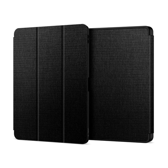 iPad 11" (2025) / 10.9" (2024 / 2022) Tech-Protect Canvas Flip Cover m. Pen Holder - Sort