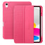iPad 11" (2025) / 10.9" (2024 / 2022) Tech-Protect Canvas Flip Cover m. Pen Holder - Lyserød