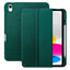 iPad 11" (2025) / 10.9" (2024 / 2022) Tech-Protect Canvas Flip Cover m. Pen Holder - Grøn