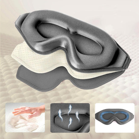 Tech-Protect Sovemaske - Grå