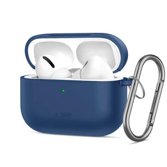 Apple AirPods Pro (3. gen.) Tech-Protect Silicone Hook Cover - Mørkeblå