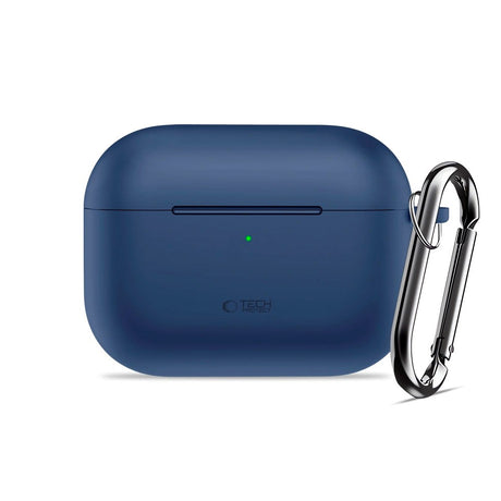 Apple AirPods Pro (3. gen.) Tech-Protect Silicone Hook Cover - Mørkeblå