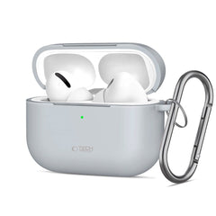 Apple AirPods Pro (3. gen.) Tech-Protect Silicone Hook Cover - Grå
