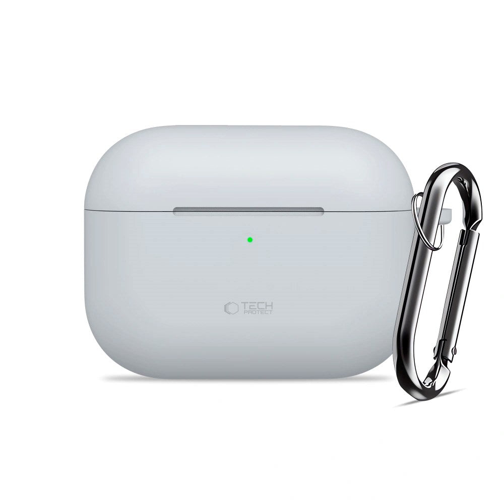 Apple AirPods Pro (3. gen.) Tech-Protect Silicone Hook Cover - Grå