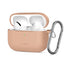 Apple AirPods Pro (3. gen.) Tech-Protect Silicone Hook Cover - Beige