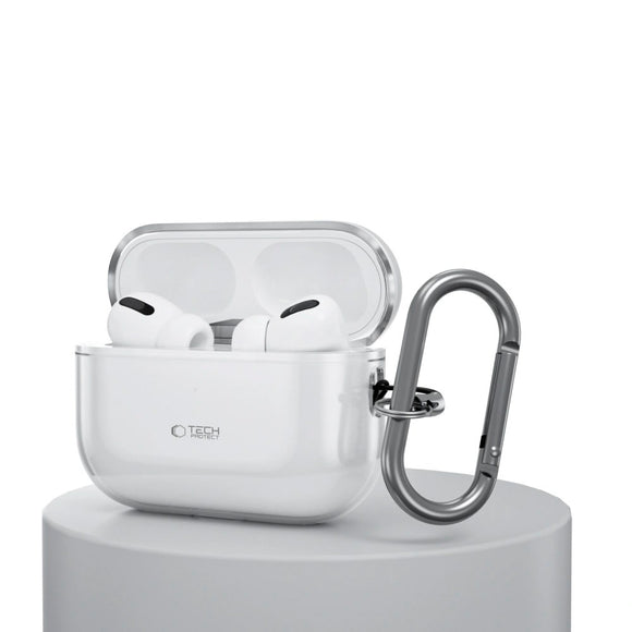 Apple AirPods Pro (3. gen.) Tech-Protect FlexAir Cover - Gennemsigtig
