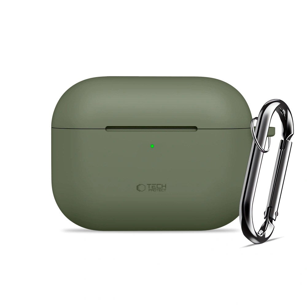 Apple AirPods Pro (3. gen.) Tech-Protect Silicone Hook Cover - Grøn