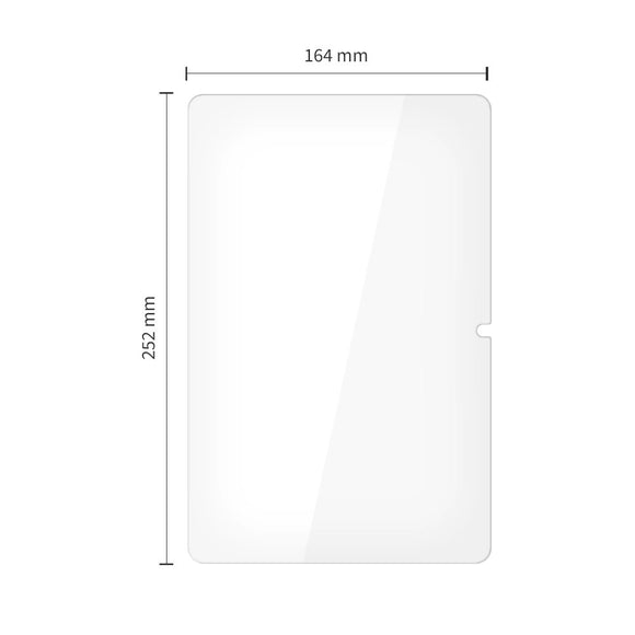 Samsung Galaxy Tab A9+ (Plus) Tech-Protect Hærdet Skærmbeskyttelsesglas - 2 stk - Gennemsigtig