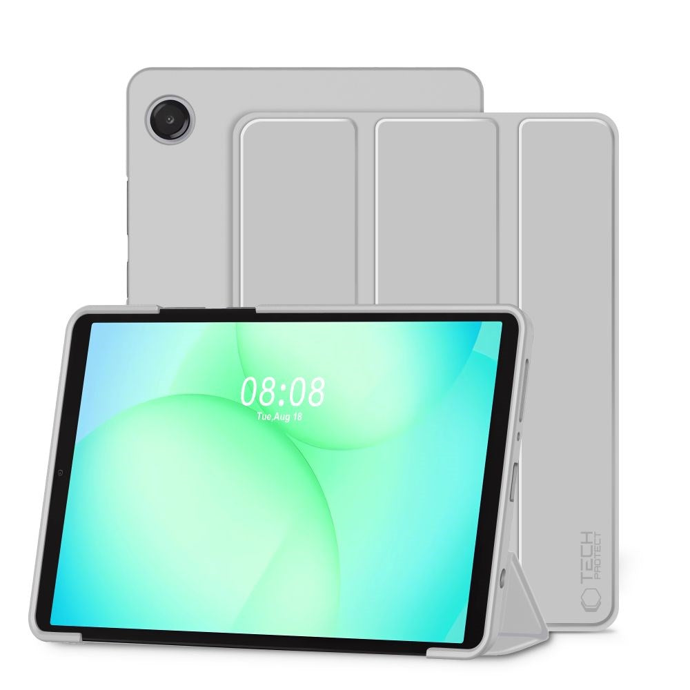 Samsung Galaxy Tab A11 / A9 Tech-Protect Smartcase Flip Cover - Grå