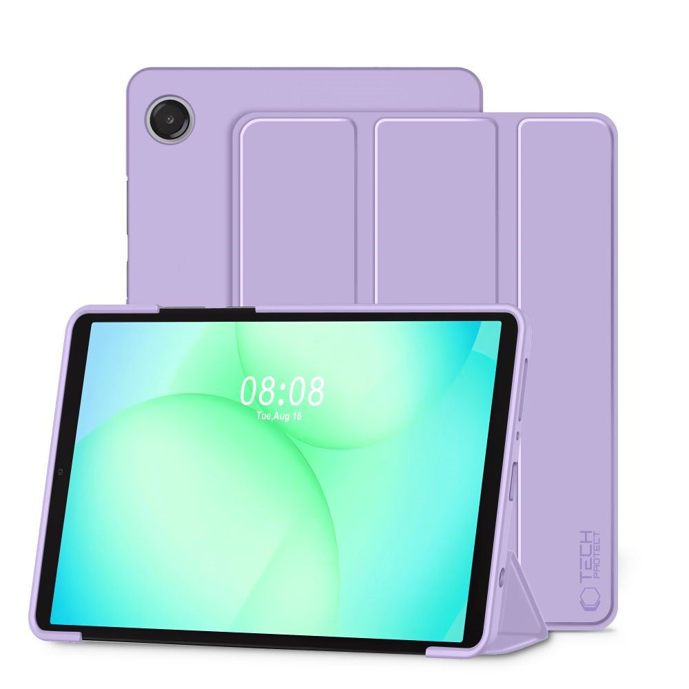 Samsung Galaxy Tab A11 / A9 Tech-Protect Smartcase Flip Cover - Lilla