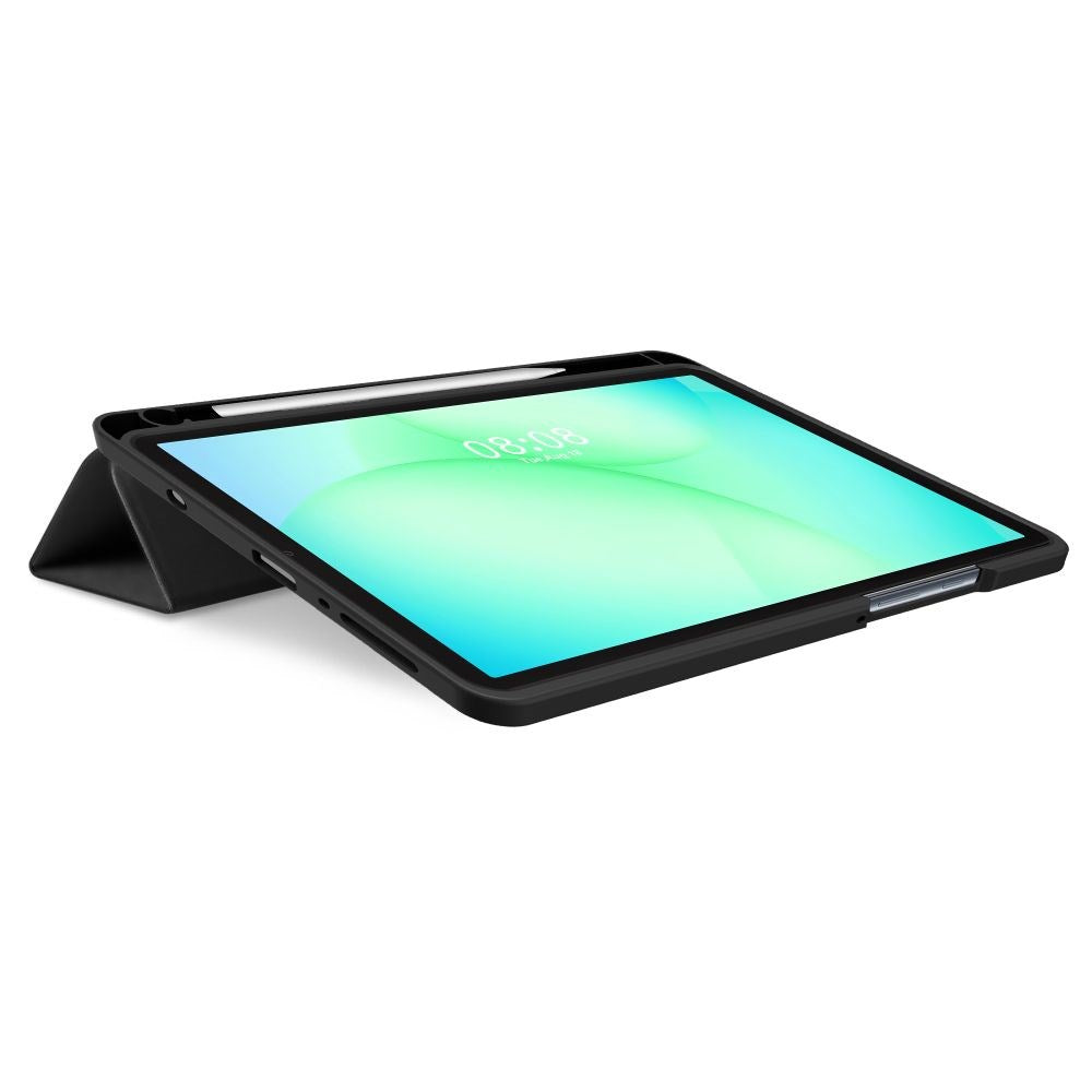 Samsung Galaxy Tab A11 / A9 Tech-Protect SC Pen Canvas Flip Cover m. Stylus Holder - Sort